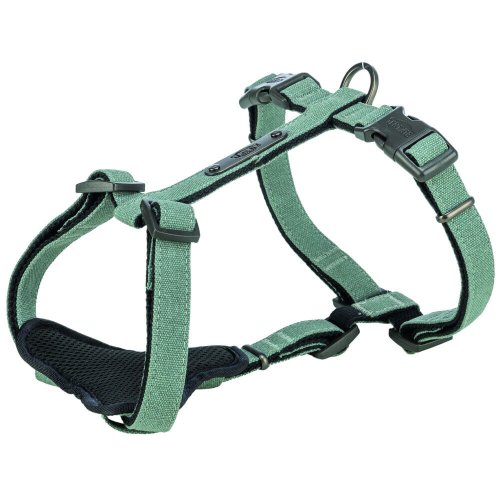 Шлея Trixie CityStyle H-harness для собак бавовна XS-S 30-44 см 10 мм - Світло-зелений
