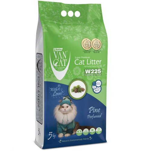 Наповнювач VanCat Бентоніт аромат Сосна - 5 кг