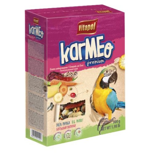 Корм Vitapol Вітапул KARMEO для папуг великих - 900 г