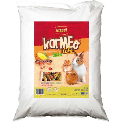 Коктейль Vitapol Karmeo Вітапул екзотик для гризунів і кроликів - 5 кг