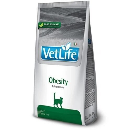 Сухий корм Farmina Cat Vet Life Obesity для котів зниження зайвої ваги - 2 кг