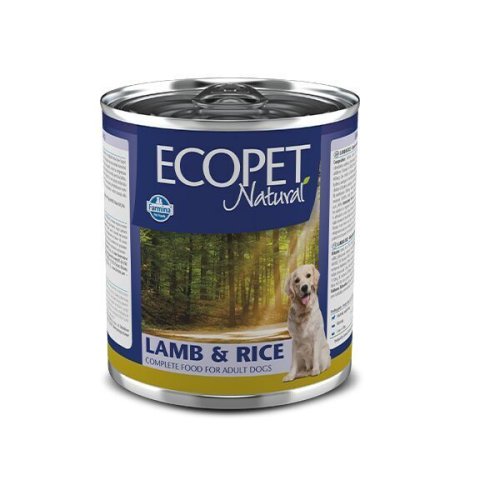 Вологий корм Farmina Dog ECOPET NATURAL Dog LAMB & RICE для собак з ягням - 300 г