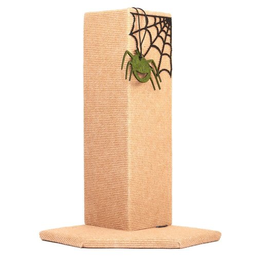 Дряпка Animall для котів углове павутиння беж - 60 см - 50 см