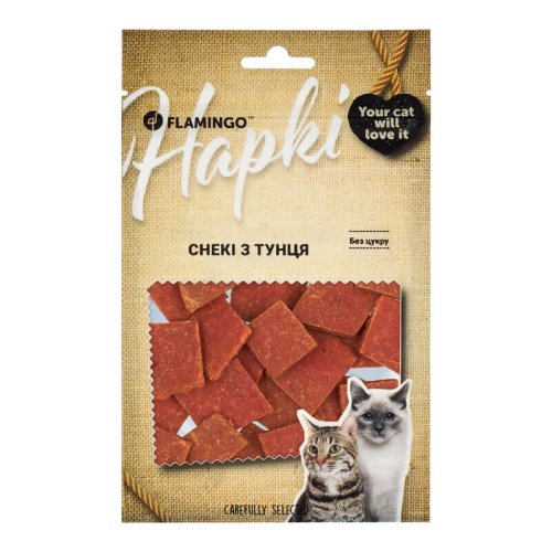 Ласощі Flamingo Cat Снеки з тунця для котів - 50 г - 50 г