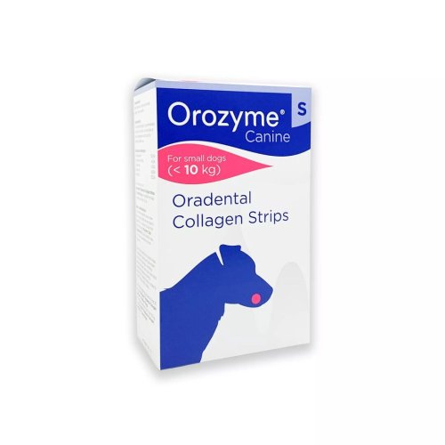 Жувальні смужки Orozyme для гігієни ротової порожнини собак для малих порід до 10 кг - S