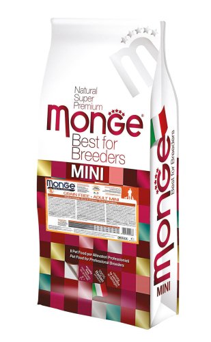 Сухий корм Monge Dog Bwild Grain Free Mini качка - 15 кг