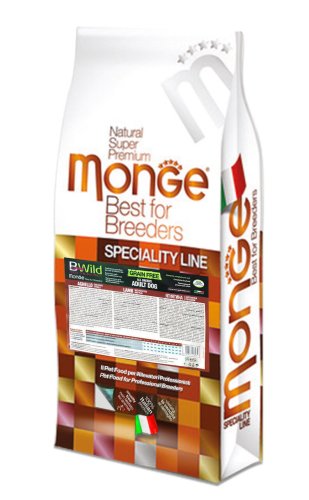 Сухий корм Monge Dog Bwild Grain Free ягня - 15 кг