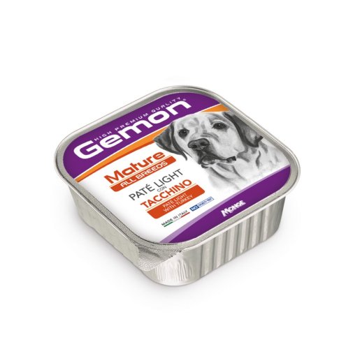 Вологий корм Gemon Dog Adult індичка - 150 г