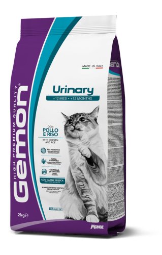 Сухий корм Gemon Cat Urinary курка з рисом - 2 кг