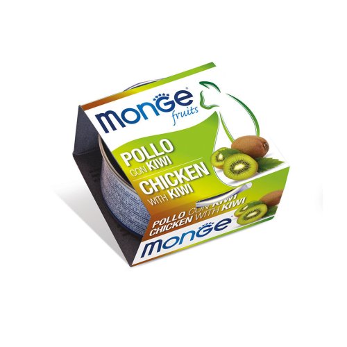 Вологий корм Monge Cat Adult курка з ківі - 80 г
