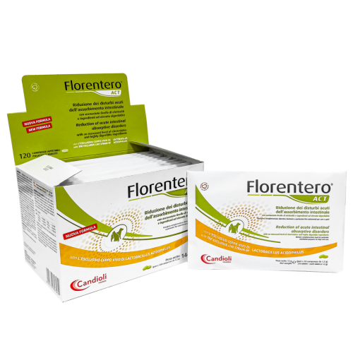 Candioli Кандіолі Флорентеро АСТ таблетки при розладах ШКТ для собак та котів - 10 таб