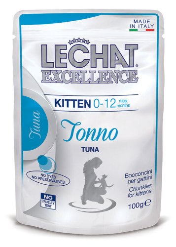 Вологий корм Monge LECHATE Cat Kitten тунець - 100 г