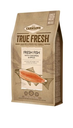 Сухий корм Carnilove True Fresh для дорослих собак всіх порід з рибою - 1.4 кг