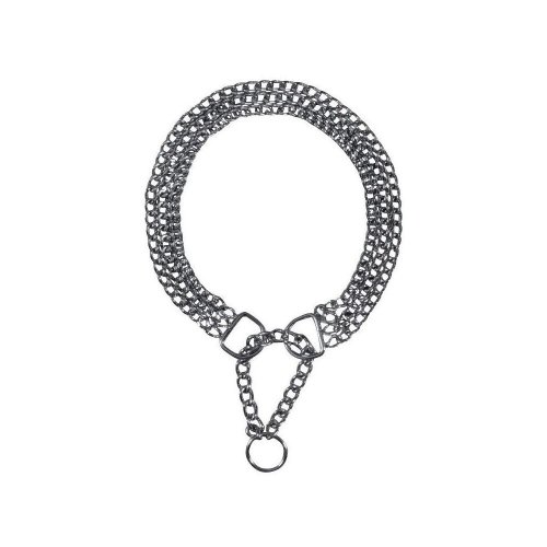 Нашийник-зашморг Trixie для собак потрійний хромований розмір XL 65 см/2.5 мм - 1 шт