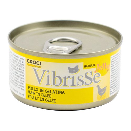 Вологий корм Vibrisse CAT JELLY Для котів куряче філе в желе - 70 г - 70 г