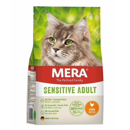 MERA Cat Sensitive Adult Сhicken (Huhn) корм для дорослих котів із чутливим травленням з куркою - 400 г - 10 кг