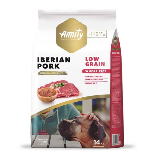 Amity Dog Super Premium Iberian Pork Сухий корм для дорослих собак з іберійською свининою