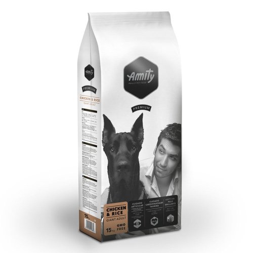 Amity Dog Gigantes Chicken&Rice Сухий корм для собак великих порід з куркою і рисом - 15 кг