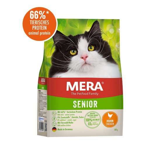 MERA Cat Senior Сhicken (Huhn) корм для котів похилого віку з куркою - 400 г - 2 кг
