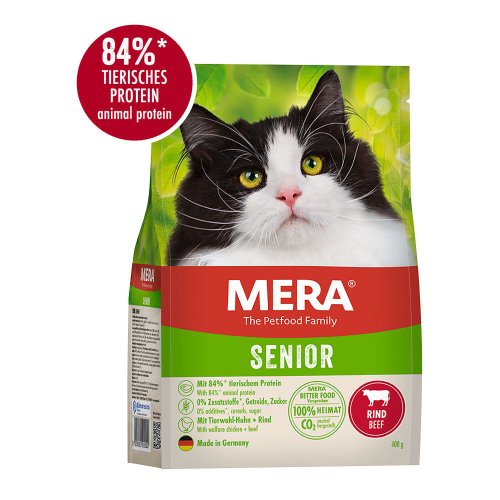 MERA Cat Senior Beef (Rind) корм для котів похилого віку з яловичиною - 400 г - 2 кг