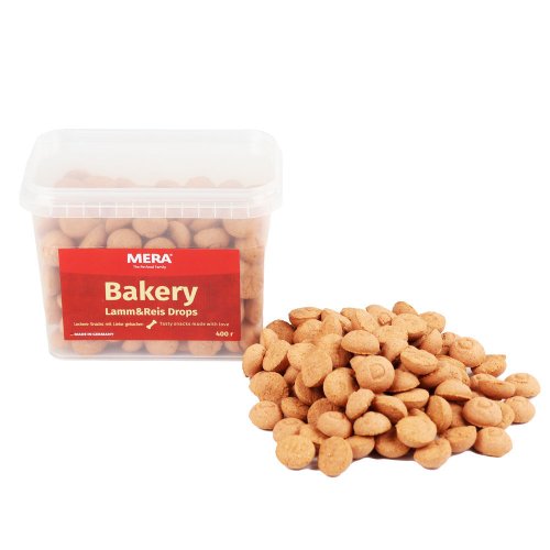 MERA Dog Lamm&Reis Drops бісквітні краплі з ягням та рисом для собак (1.8 см) - 400 г