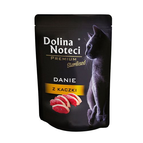 Пауч Dolina Noteci CAT Danie Для стерилізованих котів з качкою - 85 г - 85 г