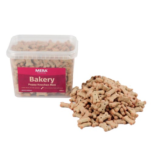 MERA Dog Puppy Knochen Mint м'ятні кісточки для цуценят (2.2 см) - 400 г