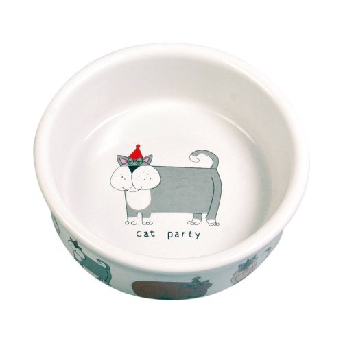 Миска Trixie для котів керамічна 200 мл d-12 см - 1 шт - 1 шт