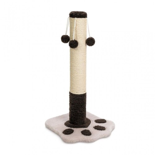 Дряпка Природа Д04 Лапка для котів з чотирма бубонами 37x37x67 см - 1 шт - 1 шт