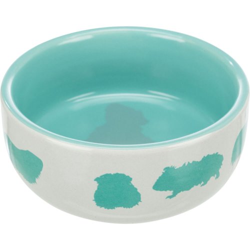 Миска Trixie для гризунів з принтом морська свинка керамічна 250 мл 11 см - 1 шт