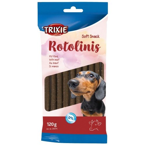 Ласощі Trixie Soft Snack Rotolinis для собак палички з яловичиною 120 г - 1 шт