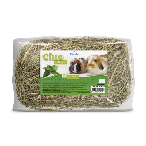 Сіно лугове Природа М’ята для гризунів - 200 г