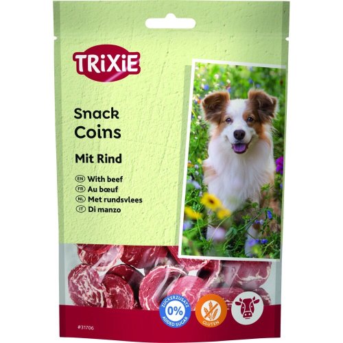 Ласощі Trixie Premio Beef Coins для собак з яловичиною 100 г - 1 шт