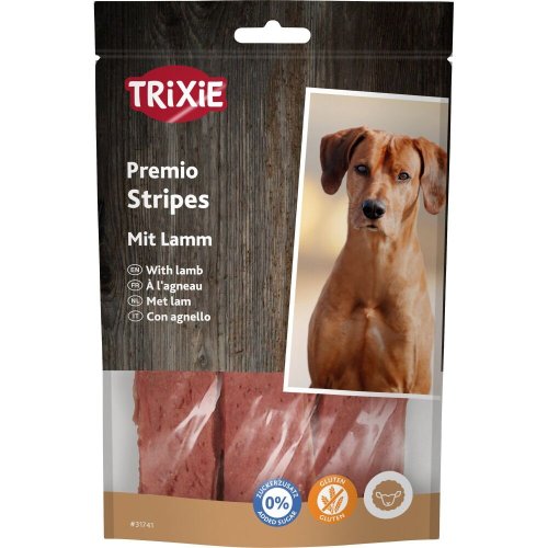 Ласощі Trixie Premio Lamb Stripes для собак полоски з ягням 100 г - 1 шт