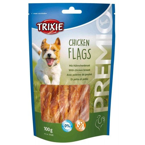 Ласощі Trixie Premio Chicken Flags для собак куряче філе 100 г - 1 шт