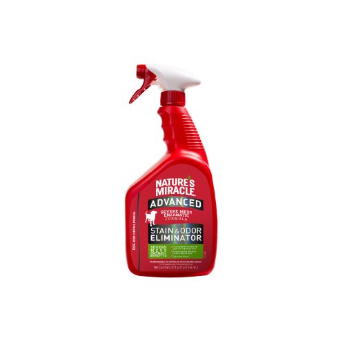 Засіб 8in1 Nature's Miracle ADV Dog Stain&Odor Elimin Spray для усунення плям та запахів від собак з посиленою формулою