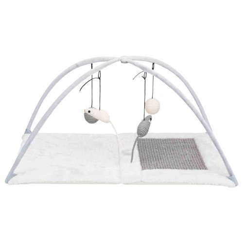 Килимок Trixie для котів Розважальний комплекс з дряпкою сизаль/плюш 60х33х42 см - 1 шт - 1 шт