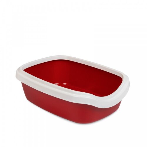 Туалет Природа Comfort M для котів 41х30х13,5 см - Ультрамарин - Бордо