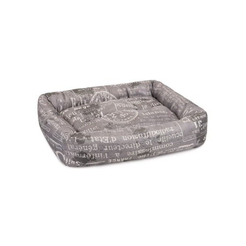 Лежак Природа Print 2 для котів та собак 60х52х14 см - 1 шт