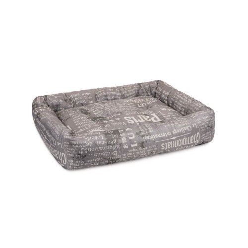 Лежак Природа Print 3 для котів та собак 82х64х16 см - 1 шт