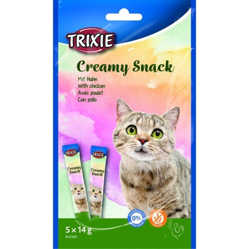 Ласощі Trixie Creamy Snacks для котів з куркою 5 шт х 14 г - 1 шт - 1 шт