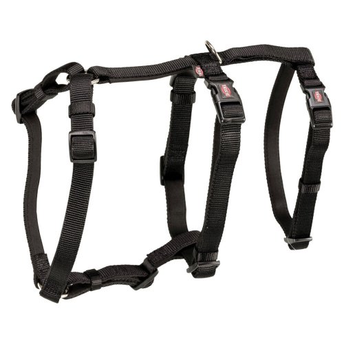 Шлея Trixie для собак L-XL 75-100 см х 25 мм чорна - 1 шт