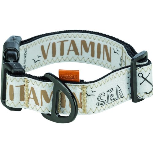 Нашийник Trixie BE NORDIC для собак екстра широкий S–M 32–45 см 30 мм чорний - 1 шт
