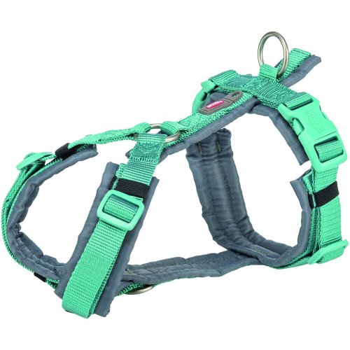 Шлея Trixie Premium для собак трекінгова L 70–85 см 25 мм - Аква