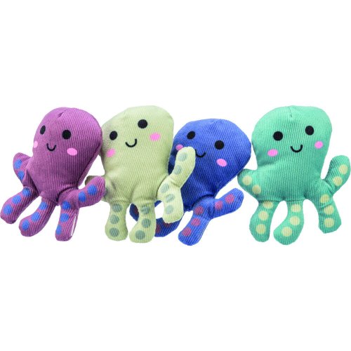 Іграшка Trixie для котів Восьминіг плюш з котячою м ятою 10 см - 1 шт - 1 шт
