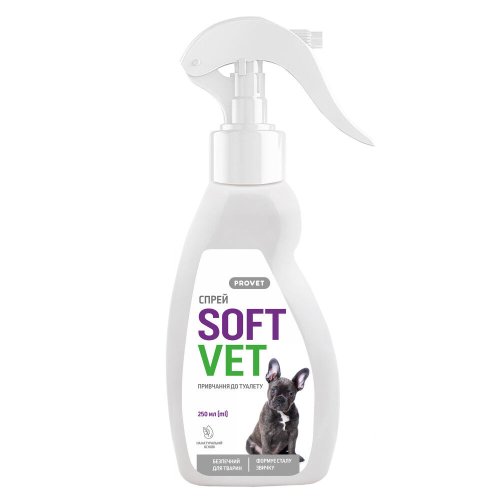 Спрей Provet SOFTVET привчання до туалету для собак - 250 мл