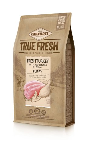 Корм сухий для цуценят Carnilove True Fresh Turkey Puppy з індичкою, 1 - 1.4 кг
