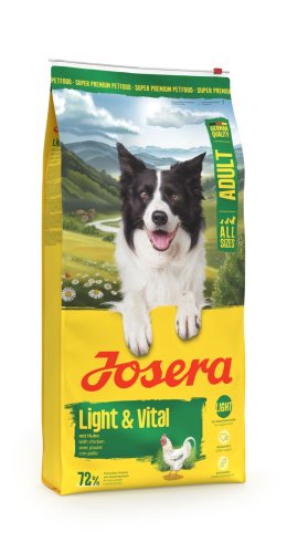 Josera All Sizes Adult Light & Vital Сухий корм для собак з зайвою вагою з птицею, 12 - 12.5 кг