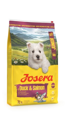 Josera Mini Junior Duck & Salmon Сухий корм для цуценят міні порід Качка Лосось - 10 кг